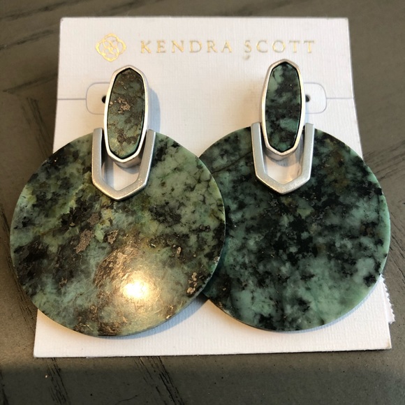 Kendra Scott Jewelry - ✨NWT Kendra Scott Didi Silver Statement Earrings✨